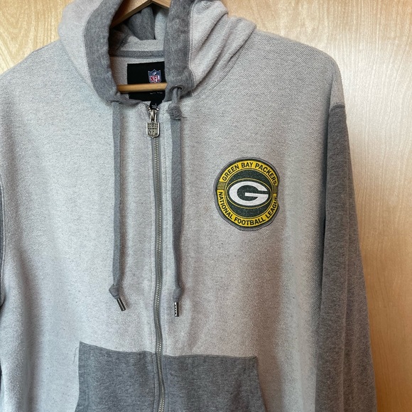 Green Bay Packers Pro Line Full Zip Hoodie - Picture 2 of 8